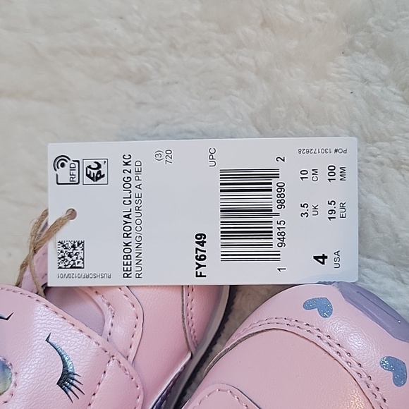 Reebok Royal Classic Unicorn Jogger Sneaker | Size 4 (Toddler) - Picture 2 of 10